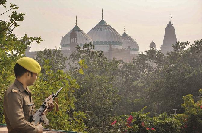 شاہی عیدگاہ مسجد کے سروے کوچیلنج  کیا جائیگا، یکطرفہ ہونے کا الزام 